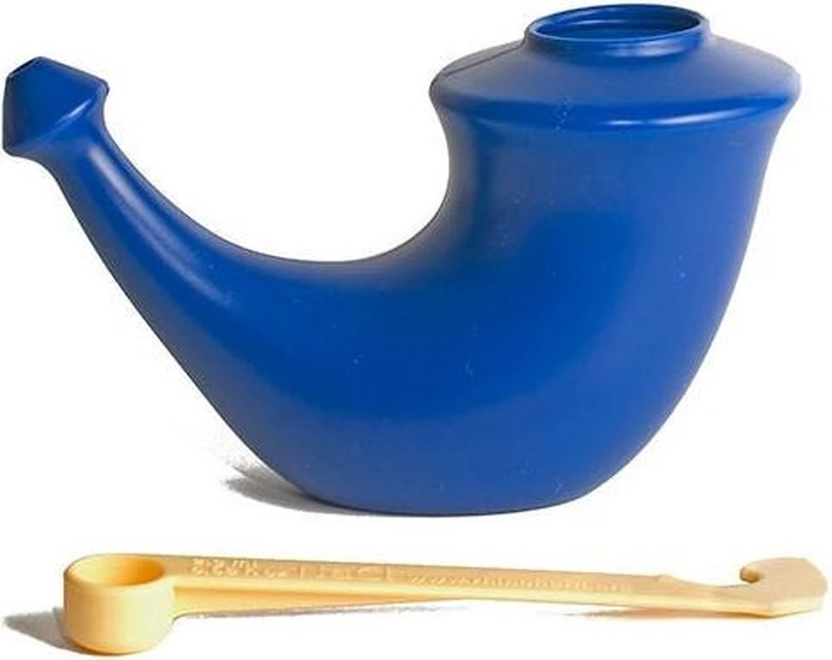 Rhino Horn - Blauw - Neusspoeler 4 Rhino Horn - Blauw - Neusspoeler - Afbeelding 2