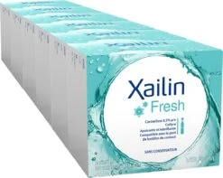 Xailin Fresh Medische Oogdruppels - Met CMC & Elektrolyten - Voor Droge Ogen - Voordeelverpakking - 180 X 0,4 Ml