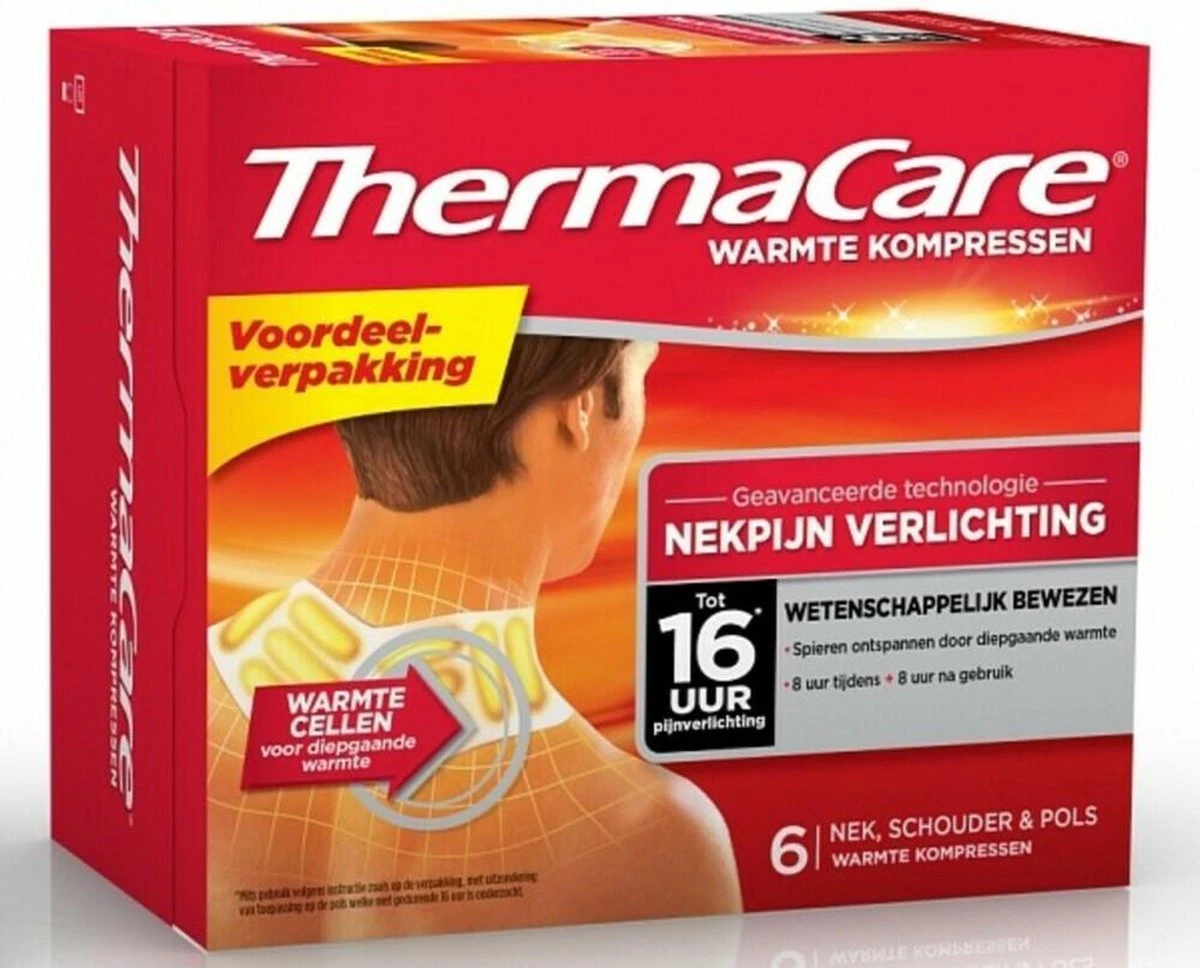 Thermacare Promopack Nek Schouder Pols 6 Stuks 3 Thermacare Promopack Nek Schouder Pols 6 Stuks