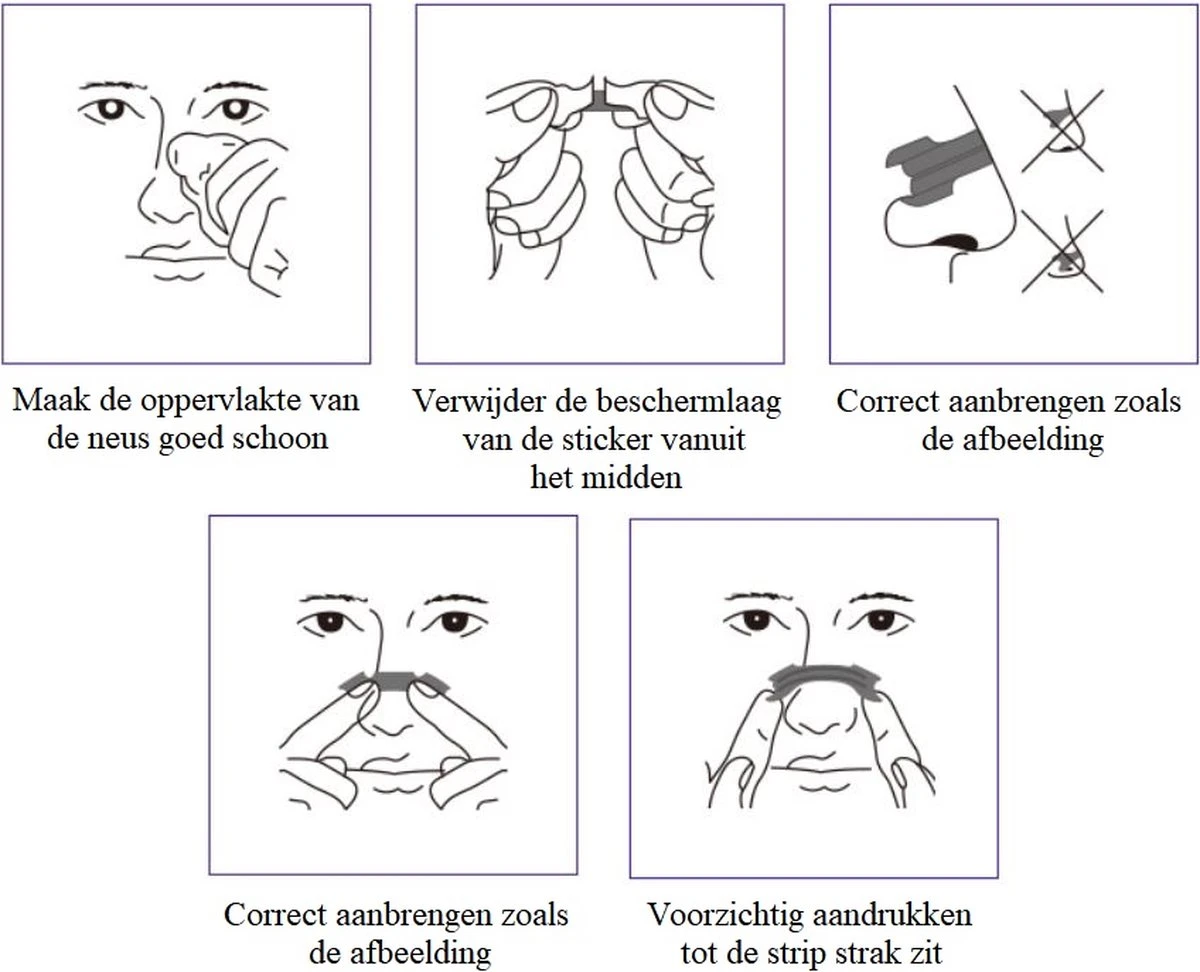 Better Breath, Neusstrips Large, 30 Stuks, Neuspleisters, Antisnurk. 4 Better Breath, Neusstrips Large, 30 Stuks, Neuspleisters, Antisnurk. - Afbeelding 2