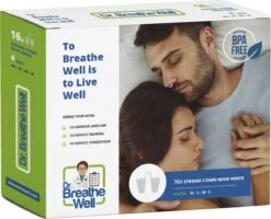 Dr. Breathe Well - Stevige Neusspreider Buisjes - 16 Stuks - Anti Snurk Neusspreiders - 4 Verschillende Maten
