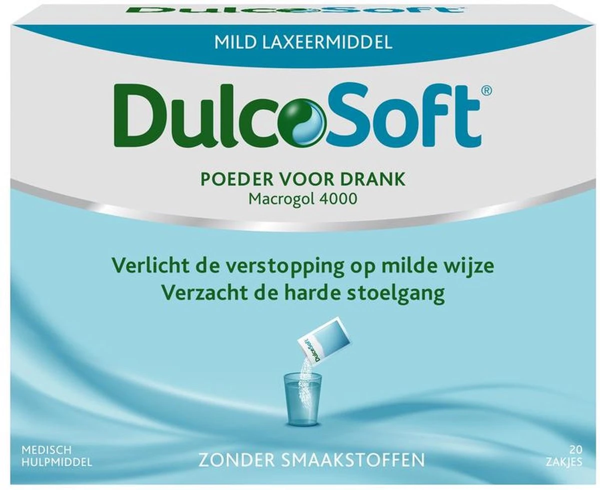 Dulcosoft Poeder Voor Drank - 20 Sachets 3 Dulcosoft Poeder Voor Drank - 20 Sachets