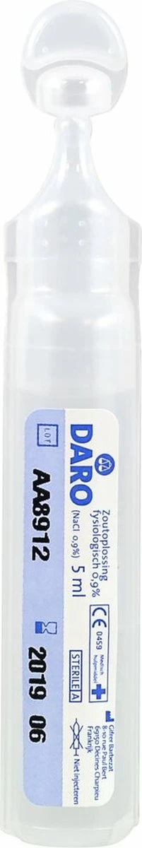 Daro Fysiologische Zoutoplossing - Neusspray - 10 X 5 Ml