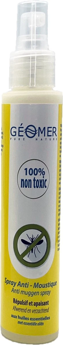 Anti Muggenspray - Met Dubbele Werking ( Verzacht Jeuk En Houd Muggen Op Afstand ) 100ml