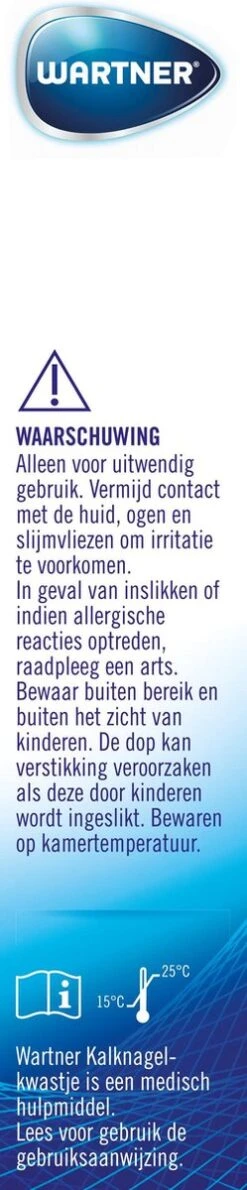 Wartner Kalknagelkwastje DUO Verpakking - Kalknagels Behandelen - Effectieve Behandeling Van Kalknagels En Schimmelnagels 25 Wartner Kalknagelkwastje DUO Verpakking - Kalknagels Behandelen - Effectieve Behandeling Van Kalknagels En Schimmelnagels -Zelfzorg Winkel 249x1200