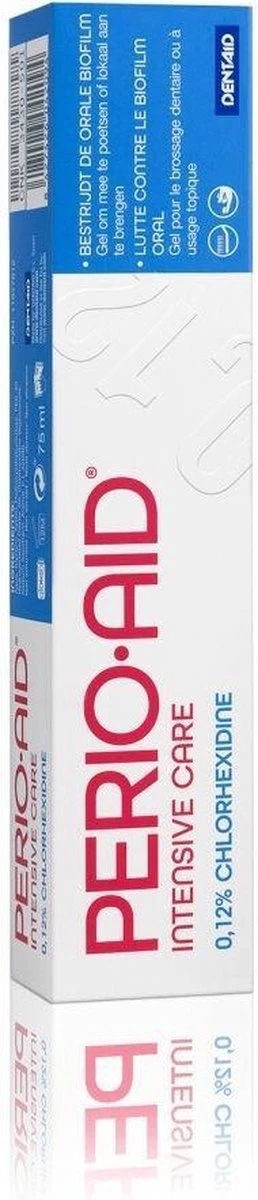 2x PerioAid Gel-Tandpasta Intensive Care 75 Ml 3 2x PerioAid Gel-Tandpasta Intensive Care 75 Ml