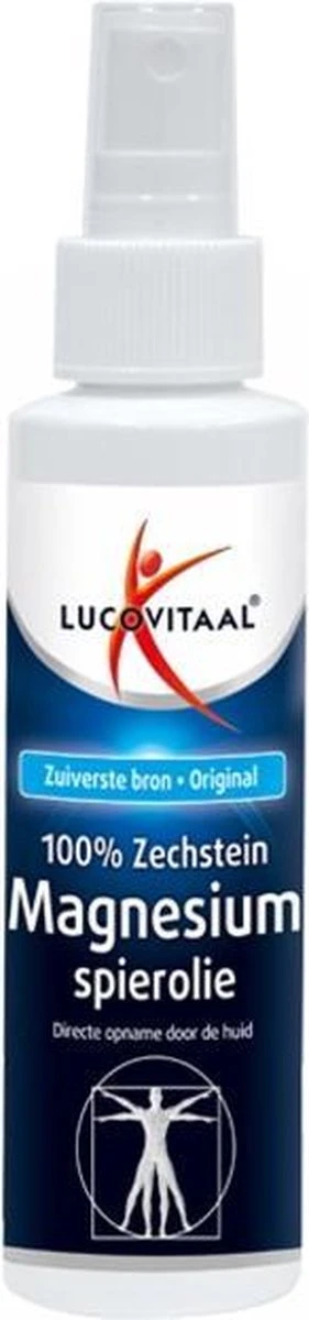Lucovitaal - Magnesium Spierolie Spray - 200 Milliliter - Spierolie 9 Lucovitaal - Magnesium Spierolie Spray - 200 Milliliter - Spierolie - Afbeelding 7