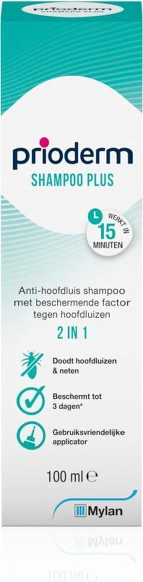 Prioderm Shampoo Plus + Luizen- En Netenkam Pakket 5 Prioderm Shampoo Plus + Luizen- En Netenkam Pakket - Afbeelding 3