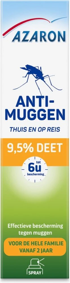 Azaron 9,5% DEET Muggenspray - Anti-Muggen - Muggenbescherming 11 Azaron 9,5% DEET Muggenspray - Anti-Muggen - Muggenbescherming -Zelfzorg Winkel 300x1200