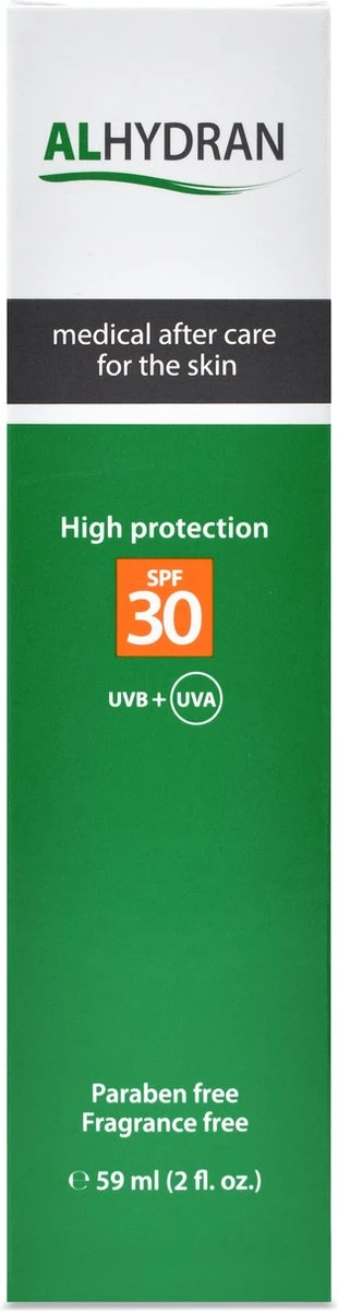 ALHYDRAN SPF 30 | Littekencrème & Zonnebrandcrème In één | 59 Ml 4 ALHYDRAN SPF 30 | Littekencrème & Zonnebrandcrème In één | 59 Ml - Afbeelding 2