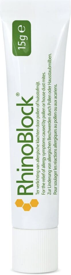 Rhinoblock Anti-allergie Neuszalf - Preventief Bij Hooikoorts En Huisstofmijt - 15 Gram 7 Rhinoblock Anti-allergie Neuszalf - Preventief Bij Hooikoorts En Huisstofmijt - 15 Gram -Zelfzorg Winkel 311x1200 1