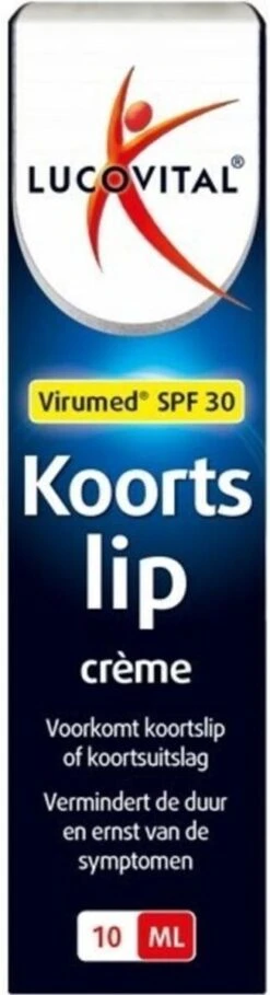 3x Lucovitaal Koortslipcreme 10 Ml