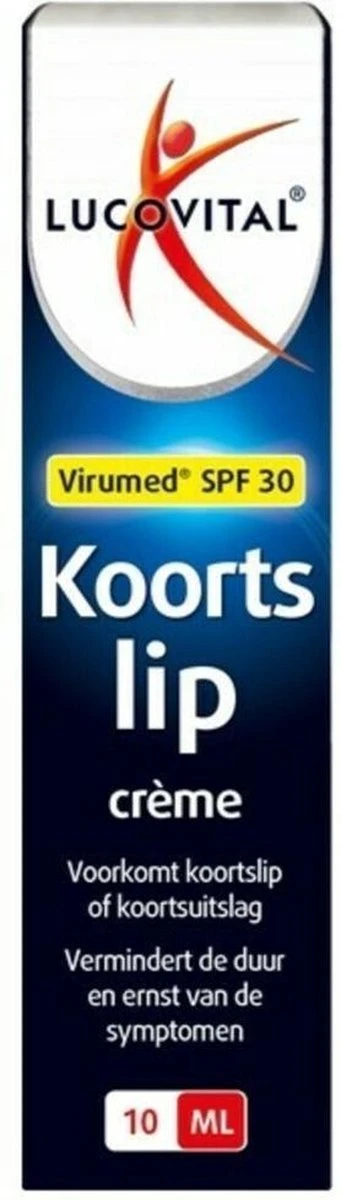 Lucovitaal - Koortslip Crème -10 Milliliter - SPF 30 - Medisch Hulpmiddel 3 Lucovitaal - Koortslip Crème -10 Milliliter - SPF 30 - Medisch Hulpmiddel