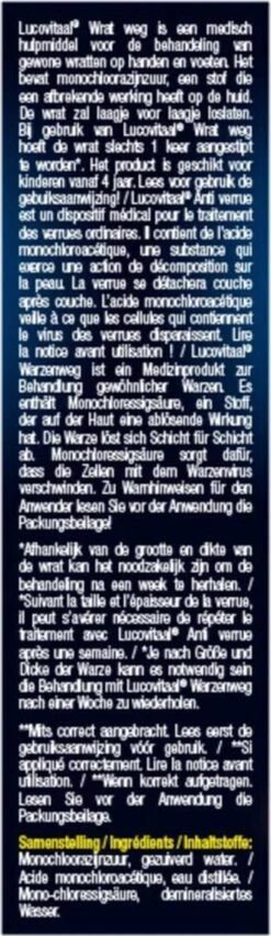 Lucovitaal - Wrat Weg - 2 Milliliter - Wrattenbehandeling -Zelfzorg Winkel 348x1200 2