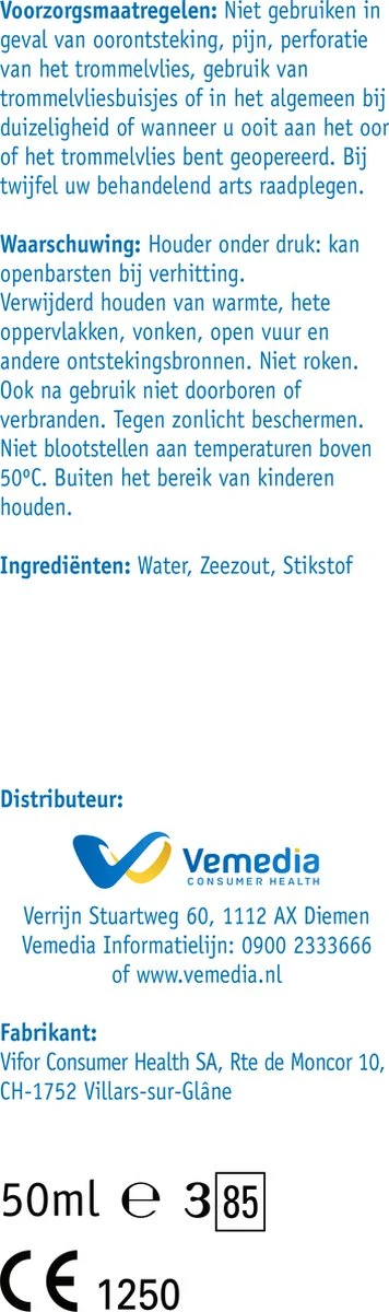 Otalgan Oorspray - Verwijdering Van Overtollig Oorsmeer - 50 Ml 9 Otalgan Oorspray - Verwijdering Van Overtollig Oorsmeer - 50 Ml - Afbeelding 7