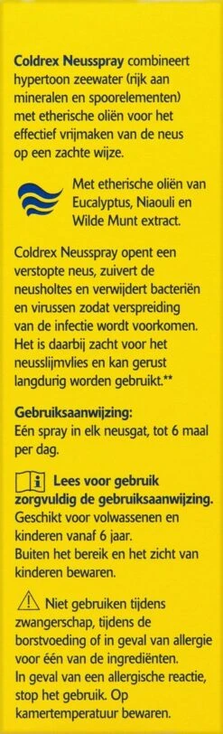 Coldrex - Neusspray - Opent Verstopte Neus - Neusspray Bij Neusverkoudheid - 20 Ml 13 Coldrex - Neusspray - Opent Verstopte Neus - Neusspray Bij Neusverkoudheid - 20 Ml -Zelfzorg Winkel 365x1200 3