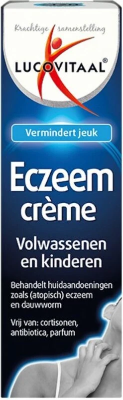 Lucovitaal - Eczeem Crème - 50 Millilter - 1 Stuk - Bodycrème - Eczeemzalf