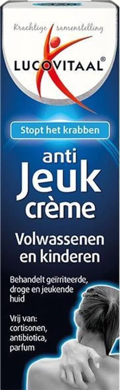 Lucovitaal Anti-jeuk Crème - 50 Milliliter - 1 Stuk - Anti-jeukcrème -Zelfzorg Winkel 371x1200