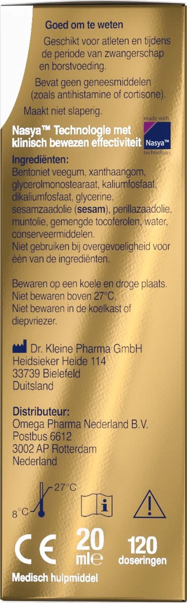 Prevalin Treat & Protect Neusspray - Behandelt & Voorkomt Bij Hooikoorts, Huisstofmijt En Dierenallergie - 15 Ml 9 Prevalin Treat & Protect Neusspray - Behandelt & Voorkomt Bij Hooikoorts, Huisstofmijt En Dierenallergie - 15 Ml - Afbeelding 7
