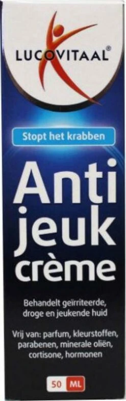 Lucovitaal Anti-jeuk Crème - 50 Milliliter - 1 Stuk - Anti-jeukcrème