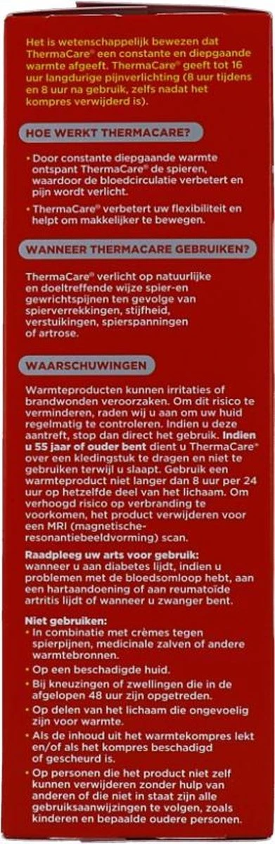 Thermacare - Rugpijn Verlichting Warmte Kompres 4 Thermacare - Rugpijn Verlichting Warmte Kompres - Afbeelding 2