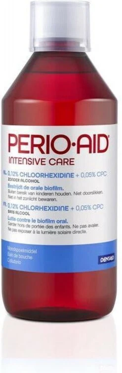 PERIO-AID Intensive Care Mondwater - 0.12% - 1 Stuk -Zelfzorg Winkel 394x1200