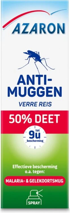 Azaron Muggenspray - Anti Muggen 50% DEET - Muggenbescherming -Zelfzorg Winkel 399x1200