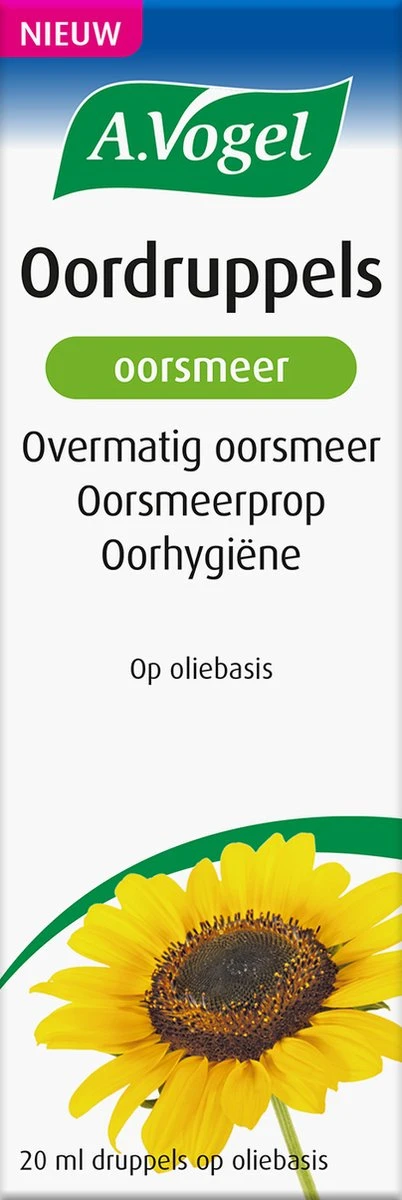 A.Vogel Oordruppels Oorsmeer Druppels - Overmatig Oorsmeer, Oorsmeerprop, Oorhygiëne. - 20 Ml 3 A.Vogel Oordruppels Oorsmeer Druppels - Overmatig Oorsmeer, Oorsmeerprop, Oorhygiëne. - 20 Ml