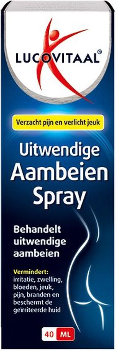 Lucovitaal Uitwendige Aambeien Spray 40ml 2 Lucovitaal Uitwendige Aambeien Spray 40ml