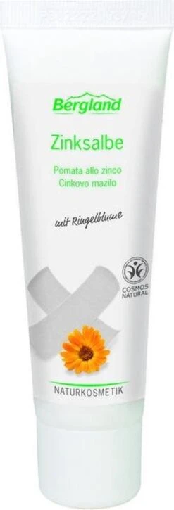 Bergland Zinkzalf Met Goudsbloem Tube 50 Ml. - Op Natuurlijke Basis