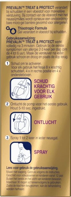 Prevalin Treat & Protect Neusspray - Behandelt & Voorkomt Bij Hooikoorts, Huisstofmijt En Dierenallergie - 15 Ml 17 Prevalin Treat & Protect Neusspray - Behandelt & Voorkomt Bij Hooikoorts, Huisstofmijt En Dierenallergie - 15 Ml -Zelfzorg Winkel 435x1200
