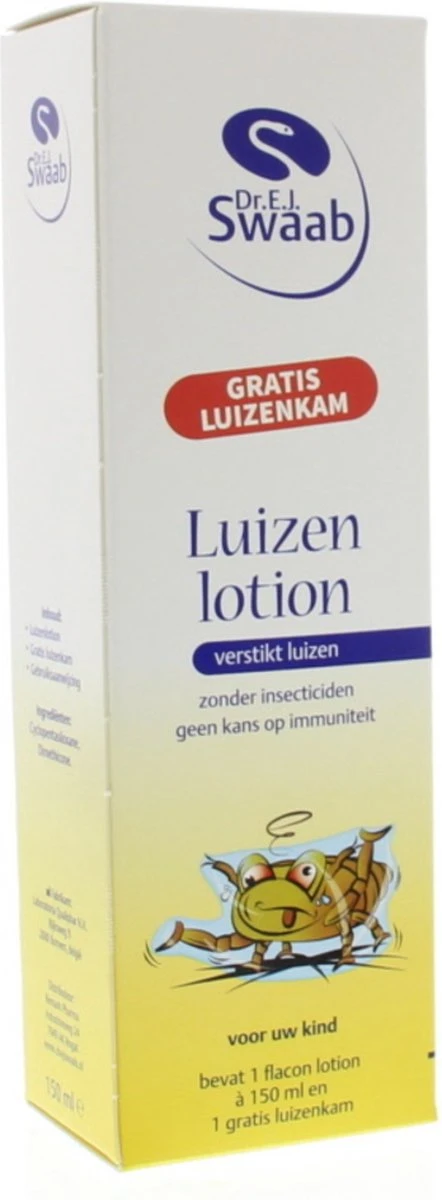 Dr. Swaab - Luizenlotion - 150ml 6 Dr. Swaab - Luizenlotion - 150ml - Afbeelding 4