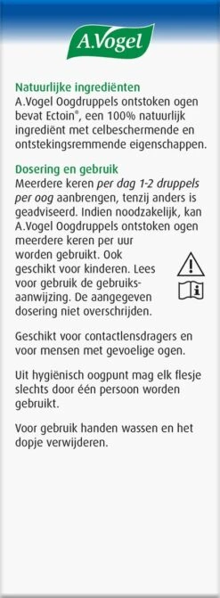 A.Vogel Oogdruppels Ontstoken Ogen Druppels - Bij Ontstoken Ogen - 10 Ml 17 A.Vogel Oogdruppels Ontstoken Ogen Druppels - Bij Ontstoken Ogen - 10 Ml -Zelfzorg Winkel 442x1200