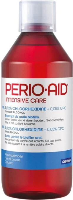 PERIO-AID Intensive Care Mondwater - 0.12% - 1 Stuk -Zelfzorg Winkel 444x1200