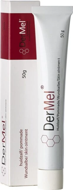 Dermel Honingzalf - Wondzalf Voor O.a. Eczeem, Wondjes En Littekens - 50 Gram