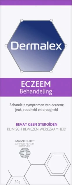 Dermalex Eczeem Behandeling Repair Crème - 30 Gram