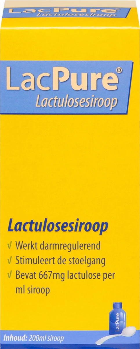 LacPure Lactulosesiroop - Supplement - Stimuleert De Stoelgang - 200 Ml 9 LacPure Lactulosesiroop - Supplement - Stimuleert De Stoelgang - 200 Ml - Afbeelding 7