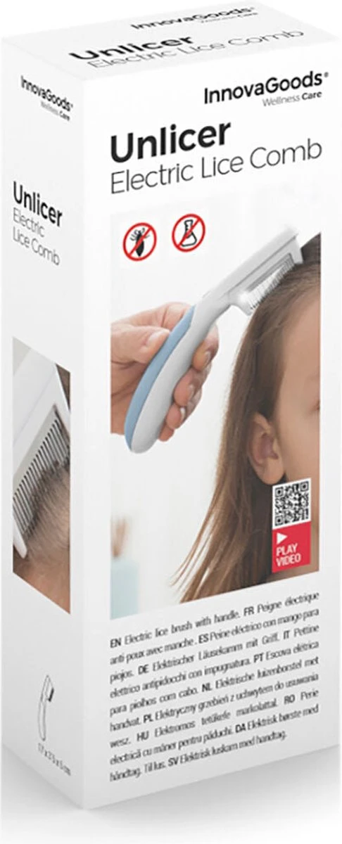 Innovagoods - Elektrische Luizenkam - Luizenbestrijding - Netenkam - Met Accessoires - Geen Geurtjes Of Chemicaliën 22 Innovagoods - Elektrische Luizenkam - Luizenbestrijding - Netenkam - Met Accessoires - Geen Geurtjes Of Chemicaliën - Afbeelding 20