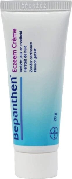 Bepanthen Eczeem Creme - Verlicht Jeuk En Roodheid - Mild Tot Matig Atopisch Eczeem - 20 Gram -Zelfzorg Winkel 488x1200 1