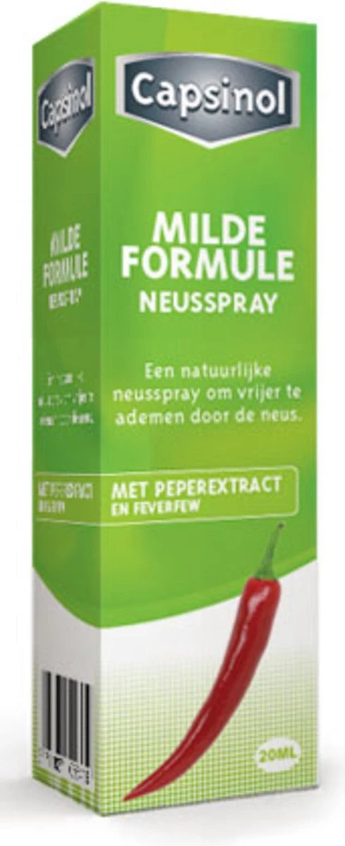Capsinol Neusspray Mild 20 Ml 5 Capsinol Neusspray Mild 20 Ml - Afbeelding 3
