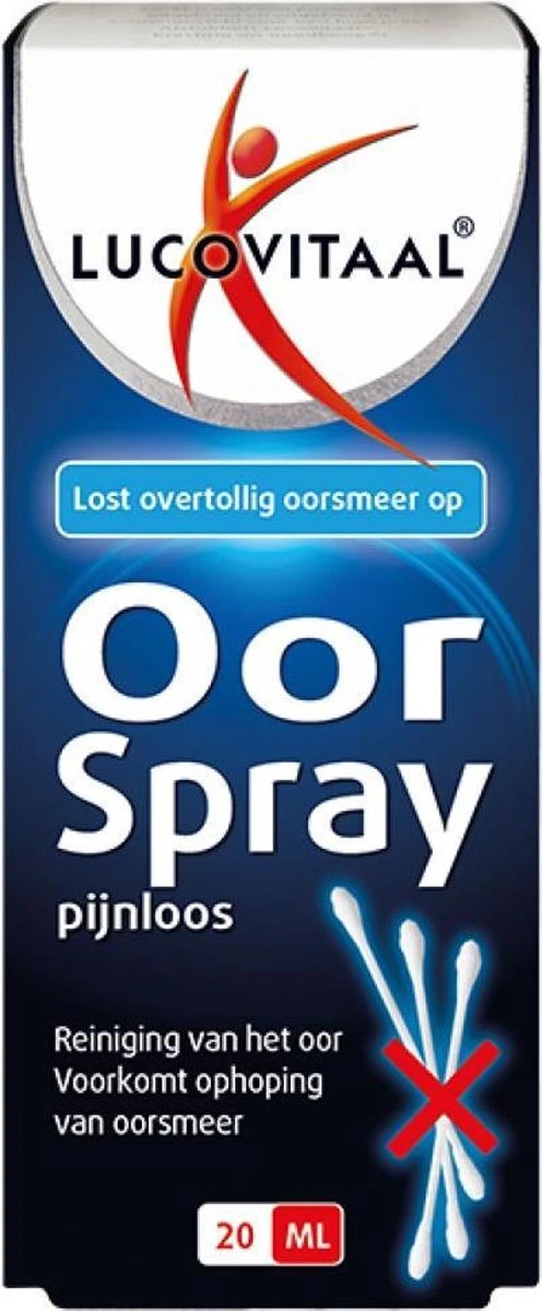 Lucovitaal - Oorspray - 20 Milliliter - 1 Stuk - Oorspray 9 Lucovitaal - Oorspray - 20 Milliliter - 1 Stuk - Oorspray - Afbeelding 7