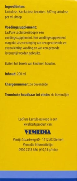 LacPure Lactulosesiroop - Supplement - Stimuleert De Stoelgang - 200 Ml 11 LacPure Lactulosesiroop - Supplement - Stimuleert De Stoelgang - 200 Ml -Zelfzorg Winkel 515x1200 2