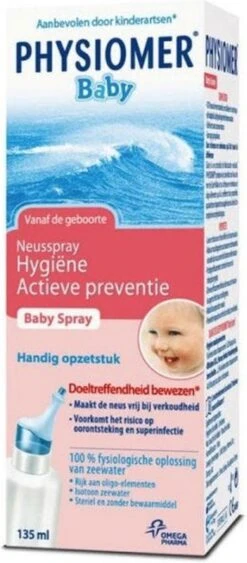 Physiomer Baby Spray - Neusspray - 135 Ml -Zelfzorg Winkel 526x1200 1