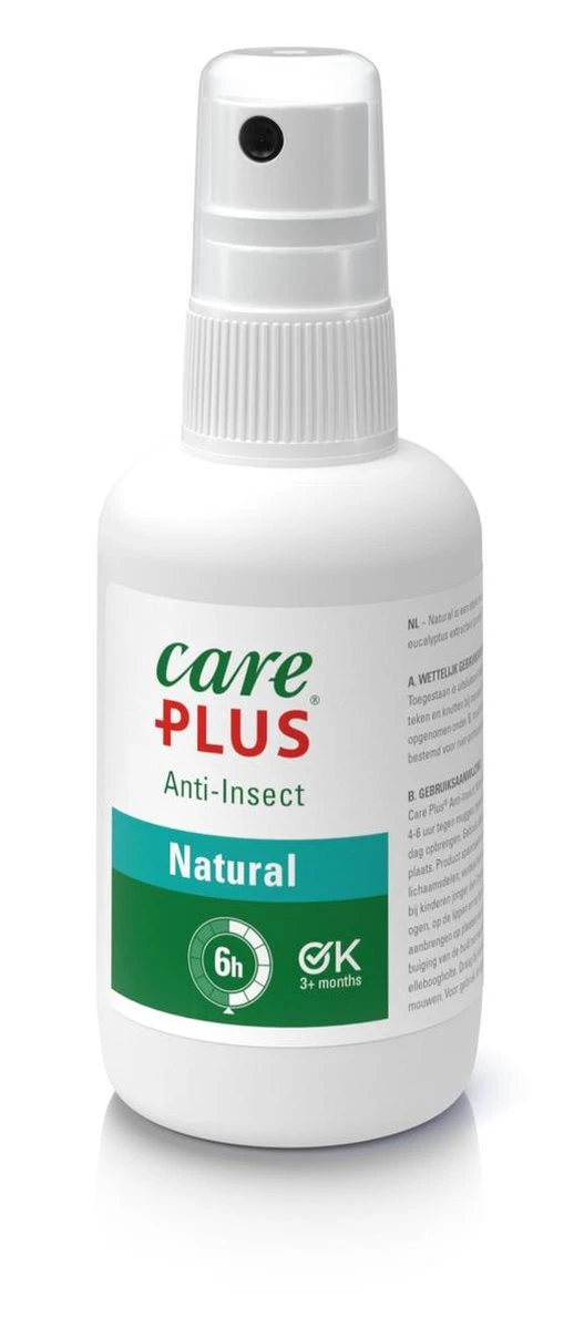 Care Plus Anti-Insect Natural Spray, 60 ML - Muggenspray - Natuurlijk 14 Care Plus Anti-Insect Natural Spray, 60 ML - Muggenspray - Natuurlijk - Afbeelding 12