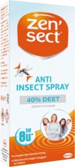 ZENSECT - Insecten Bescherming Spray 40% DEET 60ml -Zelfzorg Winkel 541x1200