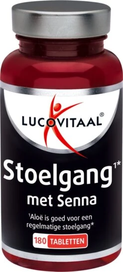 Lucovitaal Stoelgang Met Senna Darmfloramiddel Voedingssupplementen - 180 Tabletten -Zelfzorg Winkel 543x1200