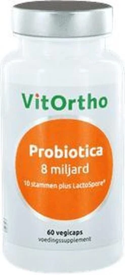 VitOrtho Probiotica 8 Miljard - 60 Vcaps -Zelfzorg Winkel 547x1200 2