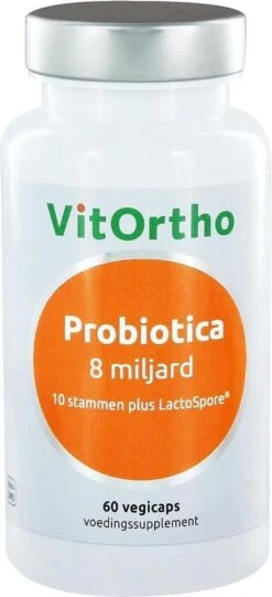 VitOrtho Probiotica 8 Miljard - 60 Vcaps -Zelfzorg Winkel 548x1200 1