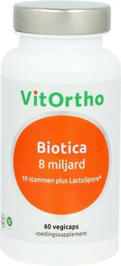 VitOrtho Probiotica 8 Miljard - 60 Vcaps -Zelfzorg Winkel 548x1200 3