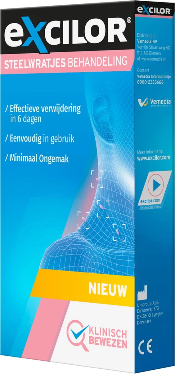 Excilor Steelwratjes - Pijnloze Verwijdering - Wrattenbehandeling - 3 Stuks 8 Excilor Steelwratjes - Pijnloze Verwijdering - Wrattenbehandeling - 3 Stuks - Afbeelding 6